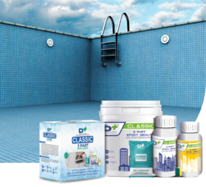 D+ Classic Epoxy Tile Grout -3 Part (Regular/ Sparkle)